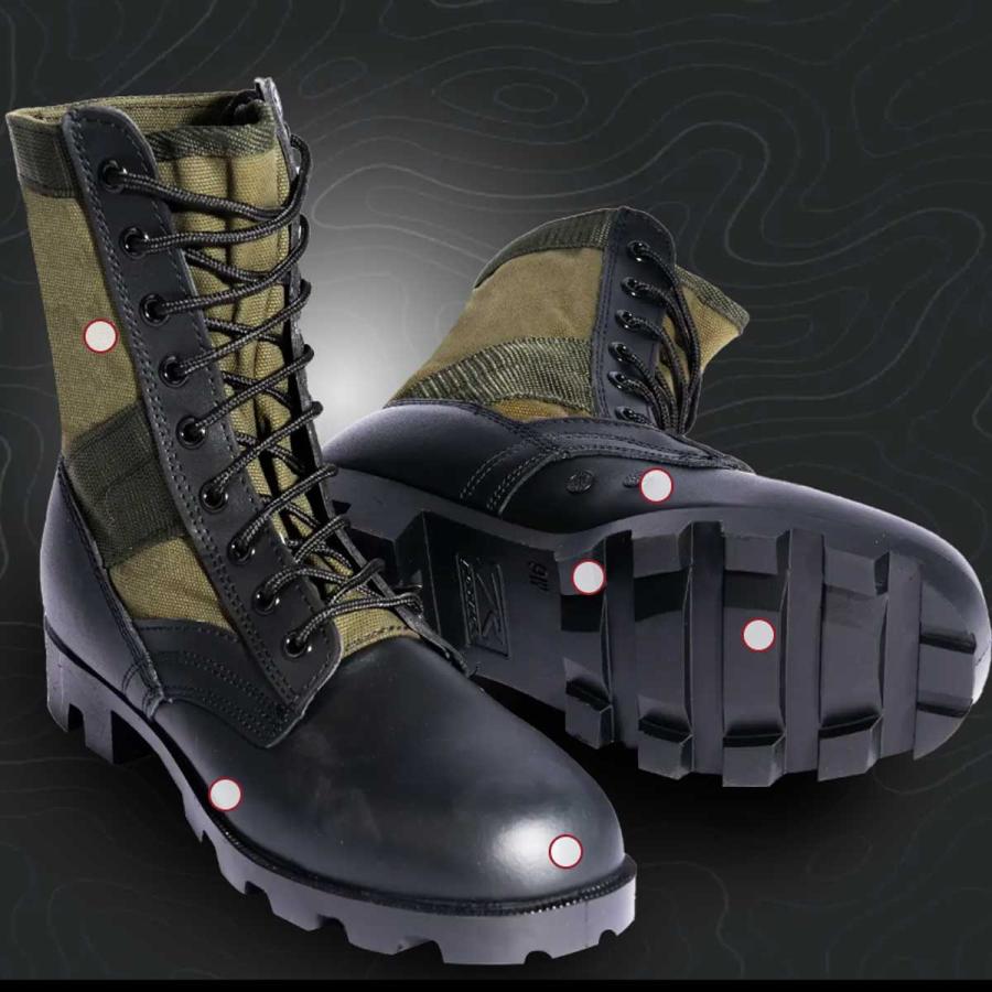 ROTHCO（ロスコ） 期間限定値下げ ジャングルブーツ ミリタリー GI