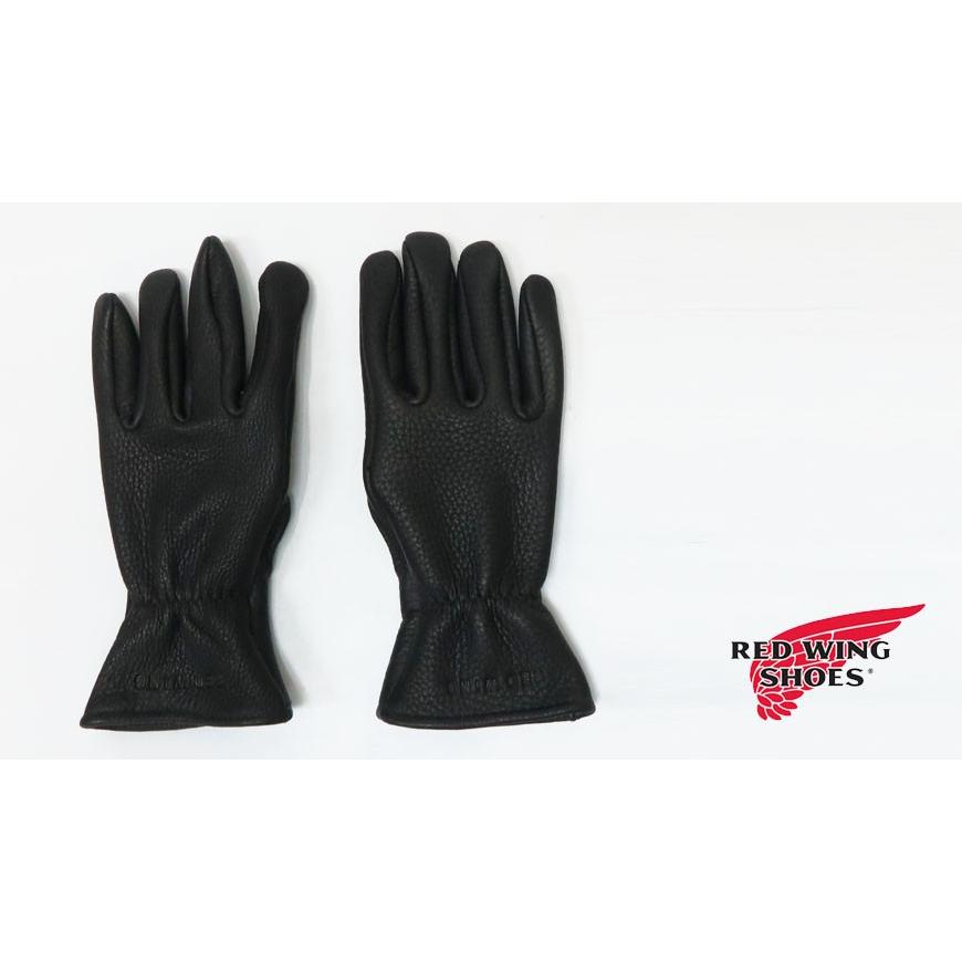 RED WING SHOES（レッドウィング） REDWING グローブ 手袋 ブラック 鹿