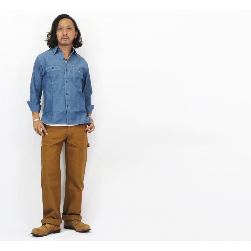 SUGAR CANE シュガーケーン 13oz ブラウンダック ワークパンツ SC42497