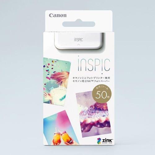 キヤノン（Canon） iNSPiC インスピック 用ZINKフォトペーパー 50枚