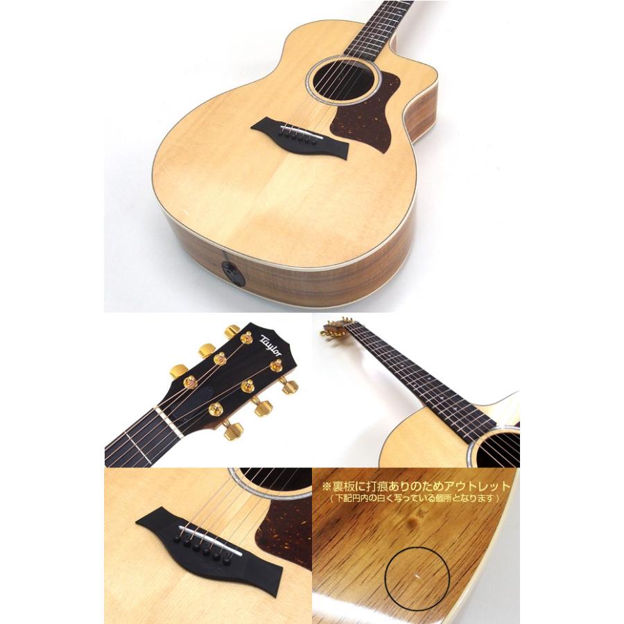 Taylor テイラー 214ce-Koa DLX コア デラックス エレアコ
