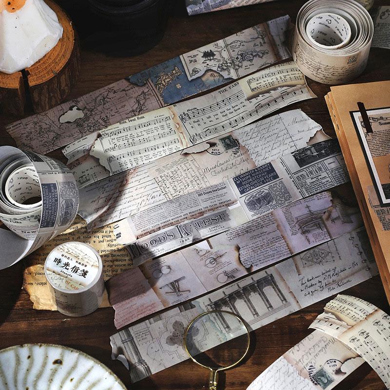 廃盤 コルテ マスキングテープ アンティークマルシェ マスキングテープ