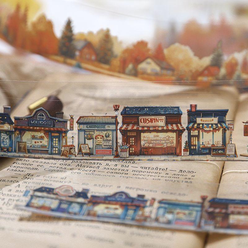 コラージュ 素材 マスキングテープ マステ 風景 背景 景色 桜 ショップ