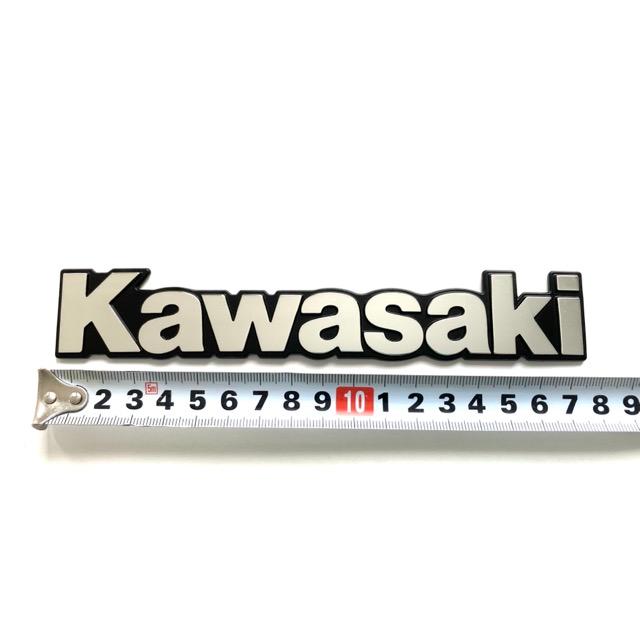 カワサキ（Kawasaki） 純正 タンクエンブレム 追加購入可能 シルバー