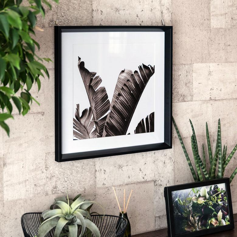 ELEMENTS 壁掛けアート アートフレーム アートパネル モノクロ