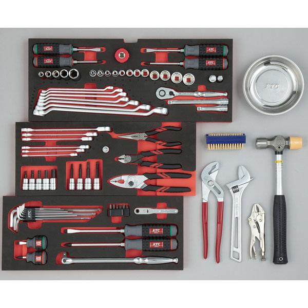 KTC 【特典付】 KTC SK38026XT 9.5sq. 工具セット(ケース無し) 80点
