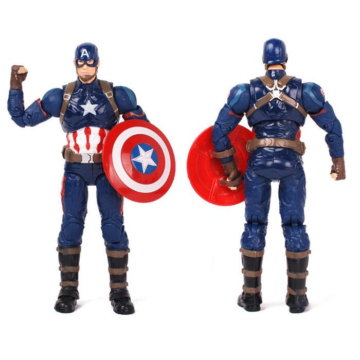 キャプテンアメリカ 可動フィギュア 【アベンジャーズ】高さ約18cm
