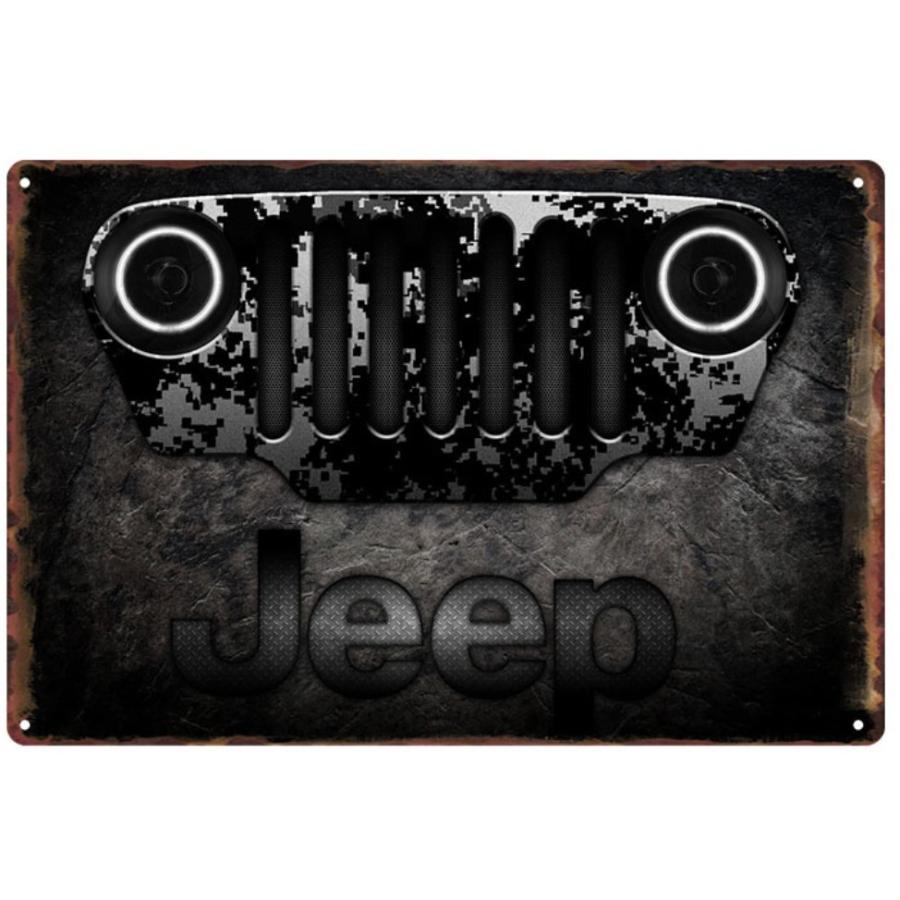 JEEP ジープ メタルブリキ jeep ジープ メタルサイン インテリア