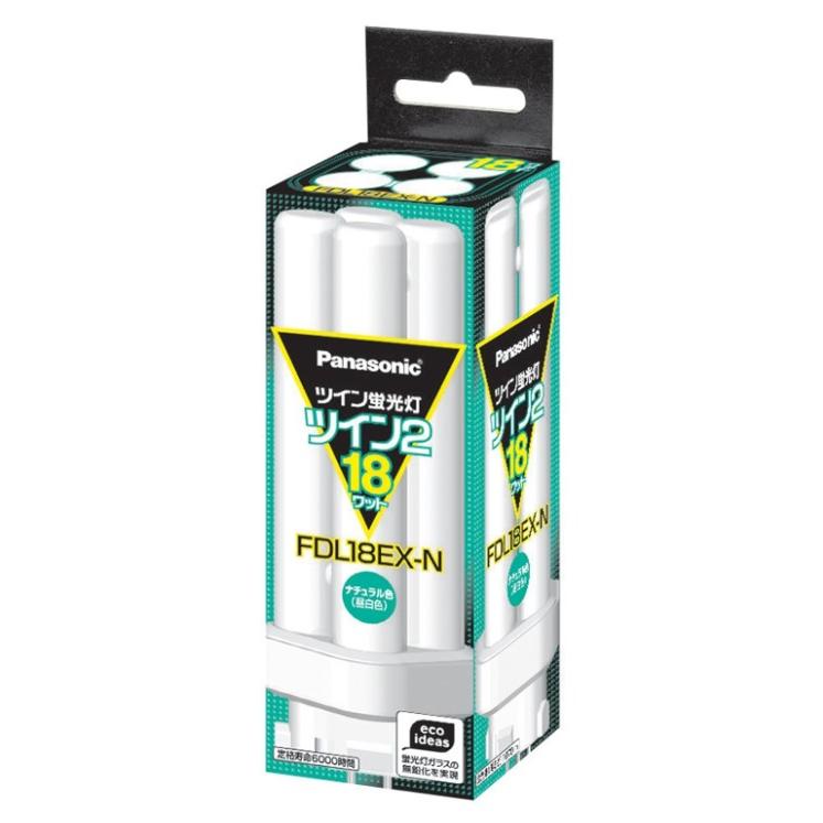 パルック (生産完了品在庫限り)パナソニック FDL18EX-NF3 ツイン蛍光灯