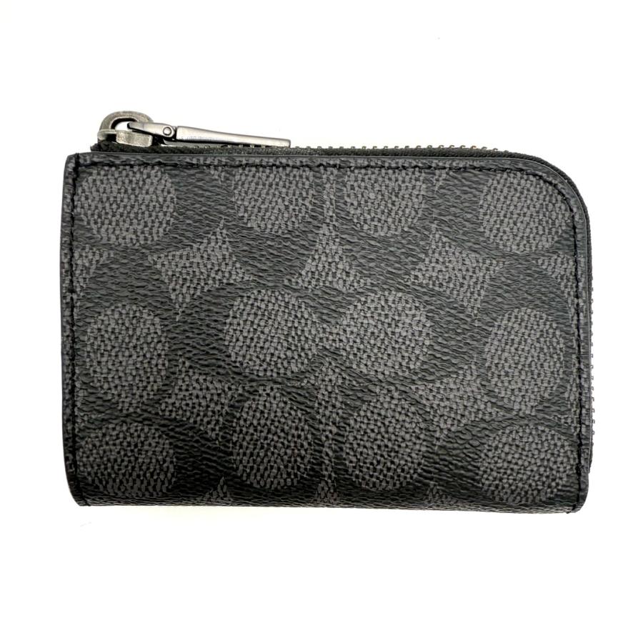 COACH（コーチ） ☆COACH☆ ジップ キーケース シグネチャーキャンバス