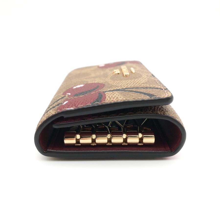 COACH（コーチ） ☆COACH☆ ファイブ リング キーケース シグネチャー