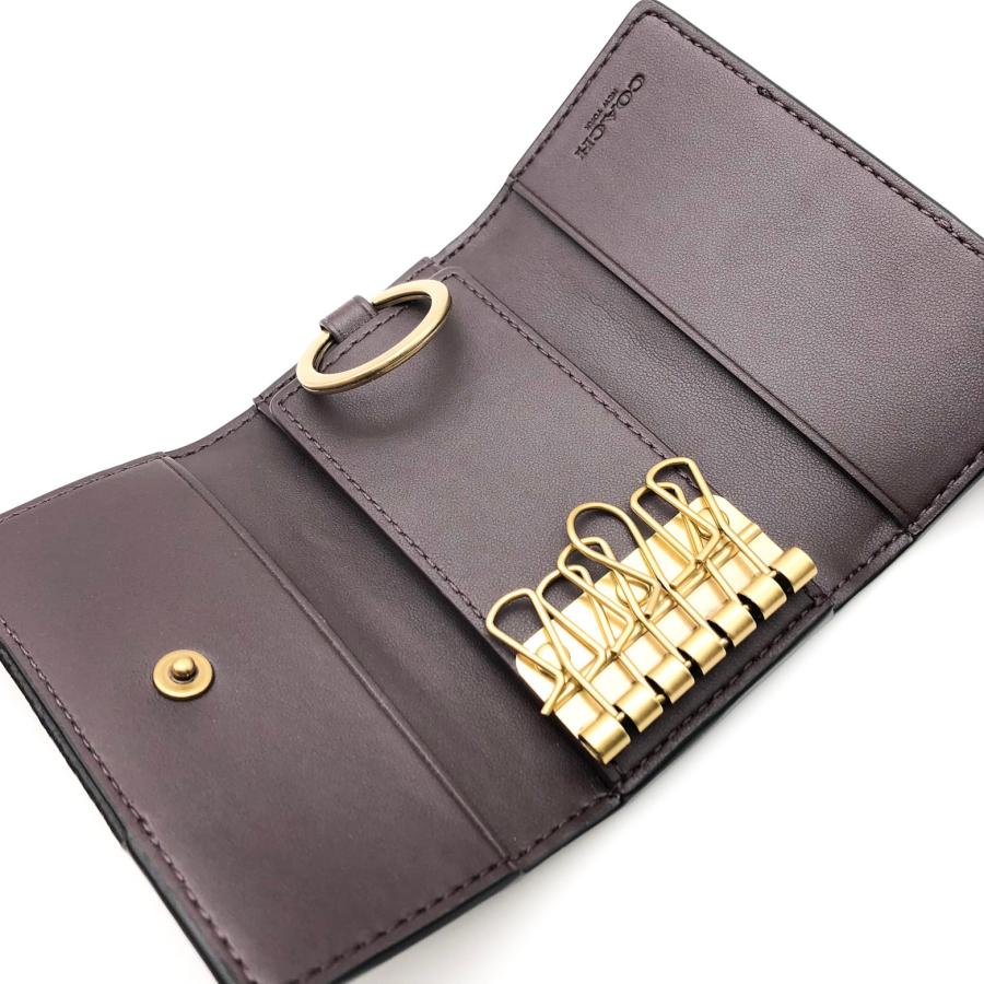 COACH（コーチ） ☆COACH☆ 6リング キーケース ホース アンド