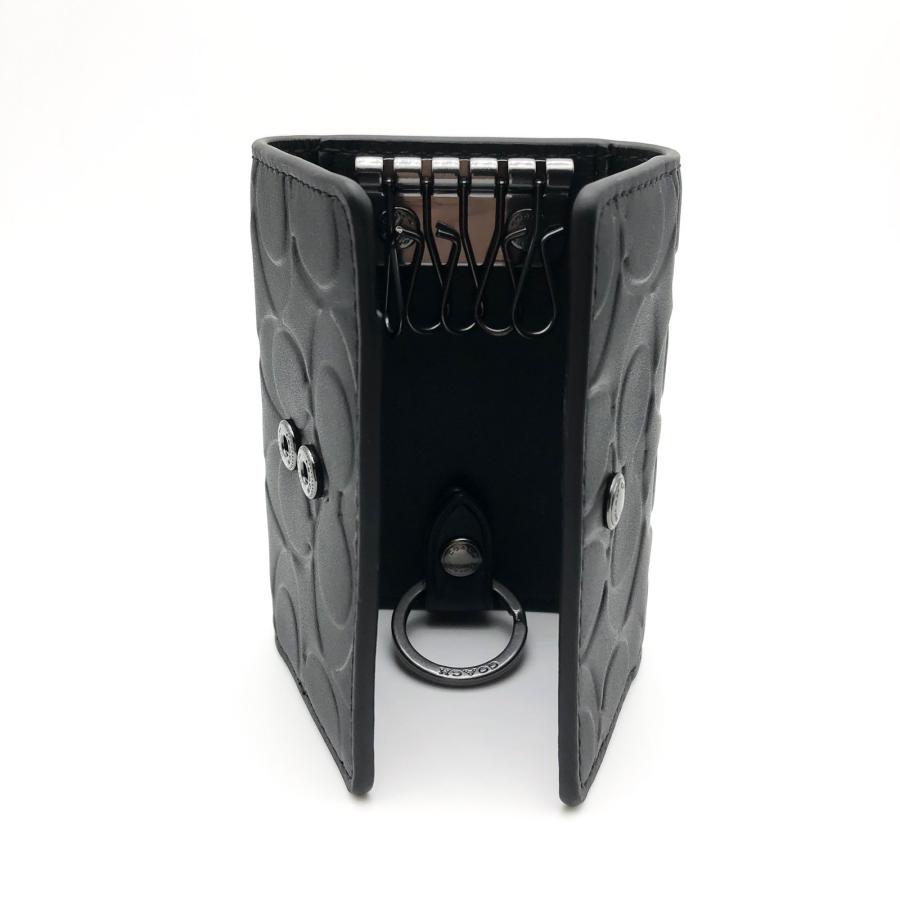 COACH（コーチ） ☆COACH☆ ファイブ リング キーケース シグネチャー