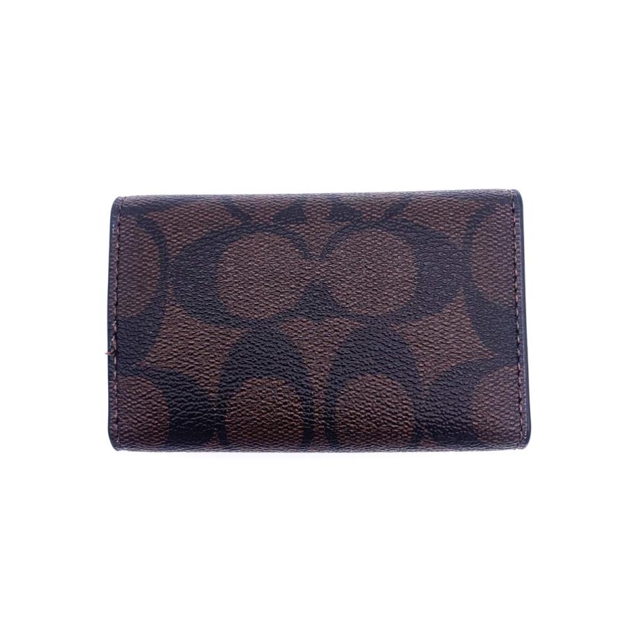 COACH（コーチ） ☆COACH☆ ファイブ リング キーケース シグネチャー
