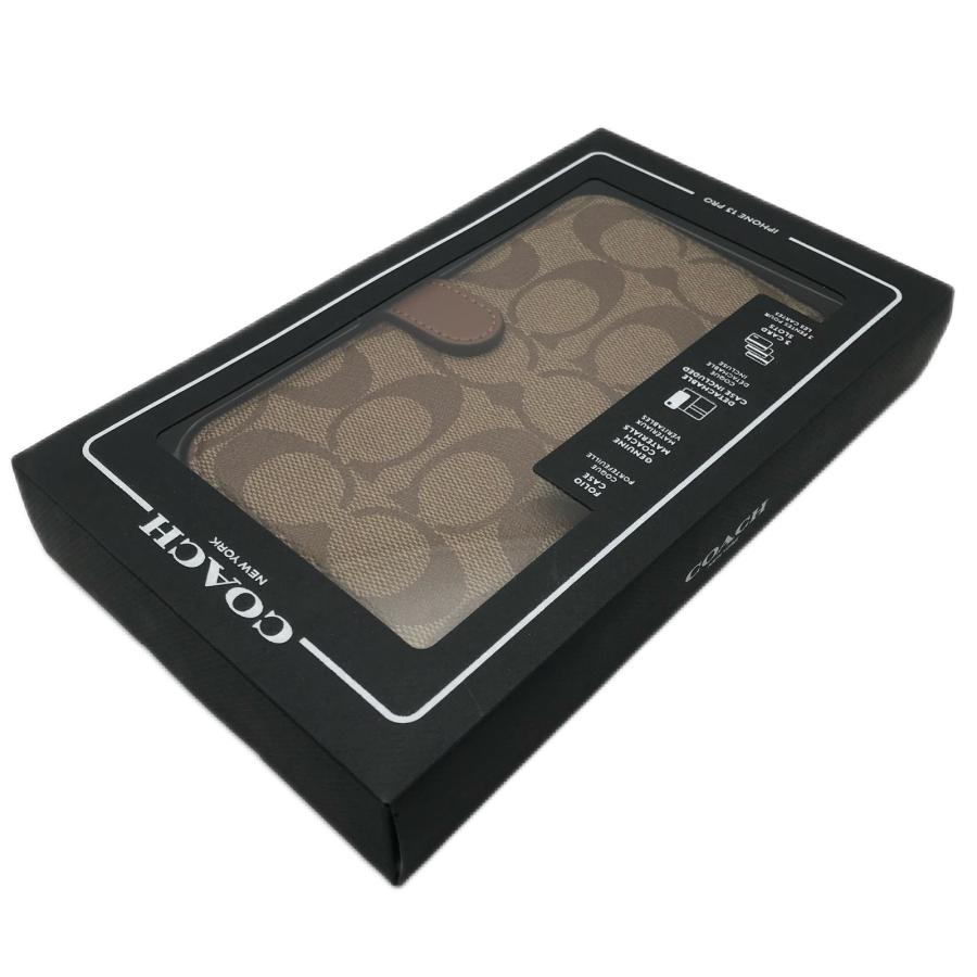 COACH（コーチ） iPhoneケース 手帳型 ☆COACH☆ IPHONE 13 PRO