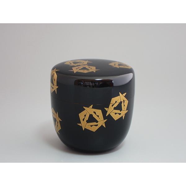 鱗鶴蒔絵黒大棗 前端春斎造 共箱 : 茶道具商 越中屋 - 通販 - Yahoo