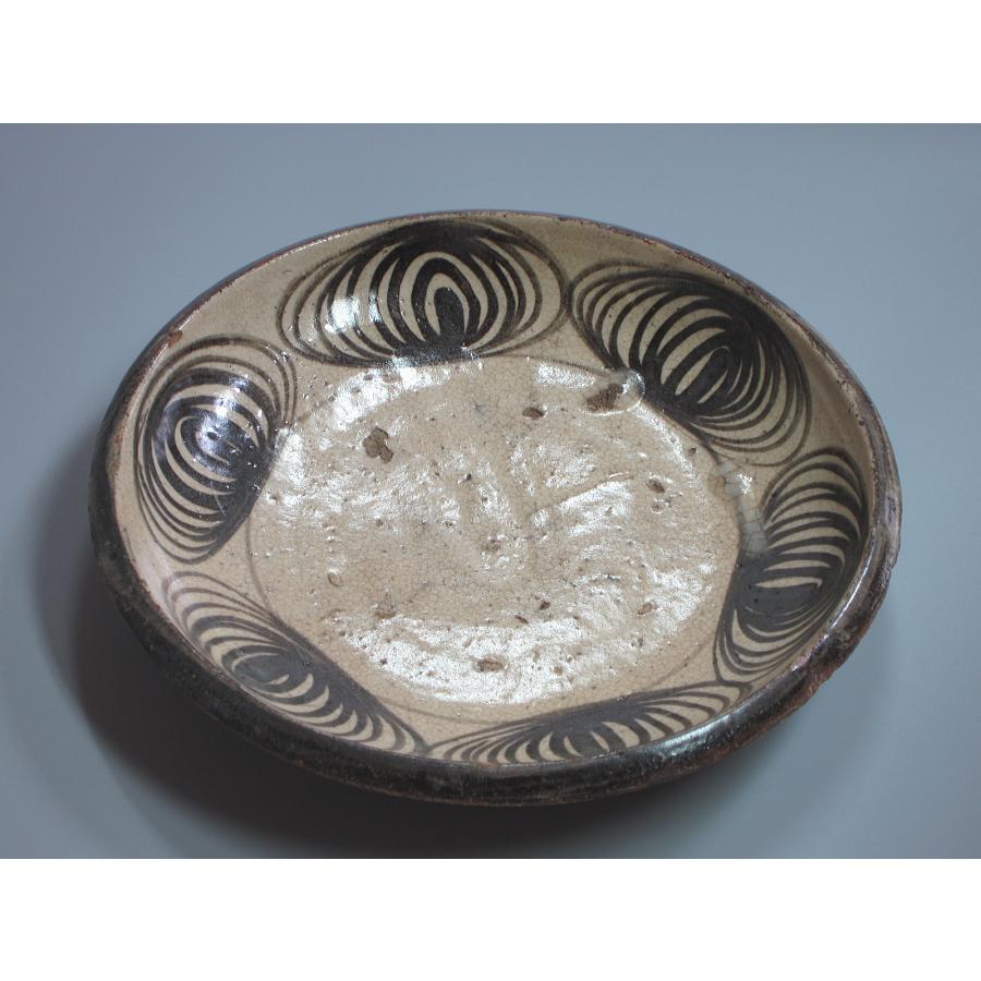 絵瀬戸馬の目皿 江戸時代後期／19世紀 : 茶道具商 越中屋 - 通販