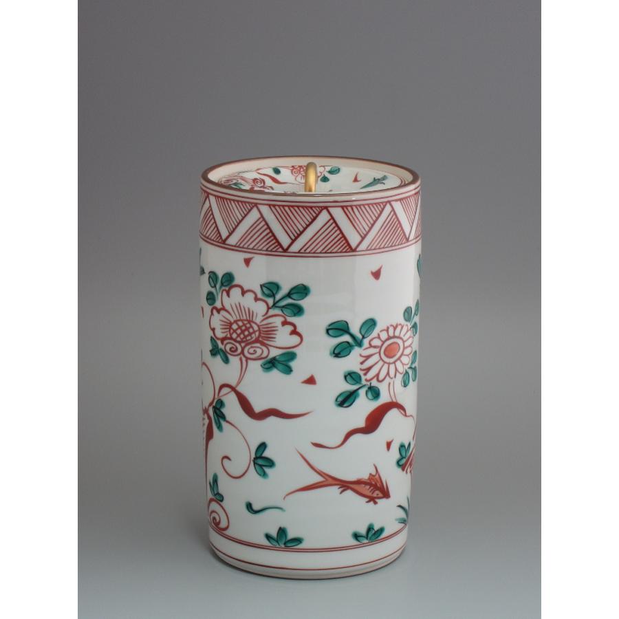 呉須赤絵写細水指 手塚景雲造 共箱 : 茶道具商 越中屋 - 通販 - Yahoo