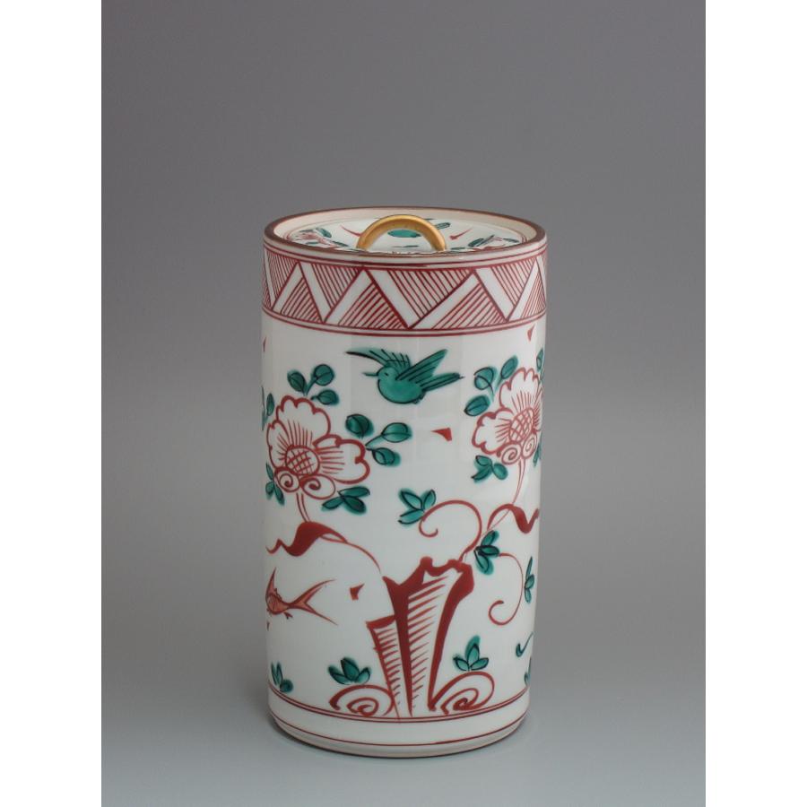 呉須赤絵写細水指 手塚景雲造 共箱 : 茶道具商 越中屋 - 通販 - Yahoo