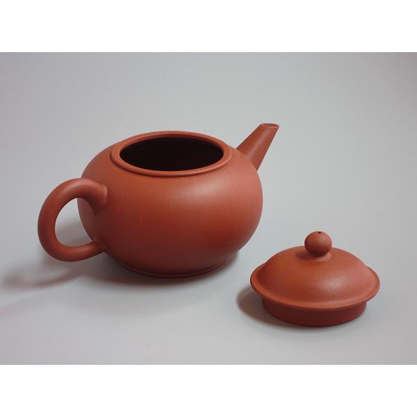 中国中国宣興銘紫砂朱泥宝瓶急須茶壷VR8282