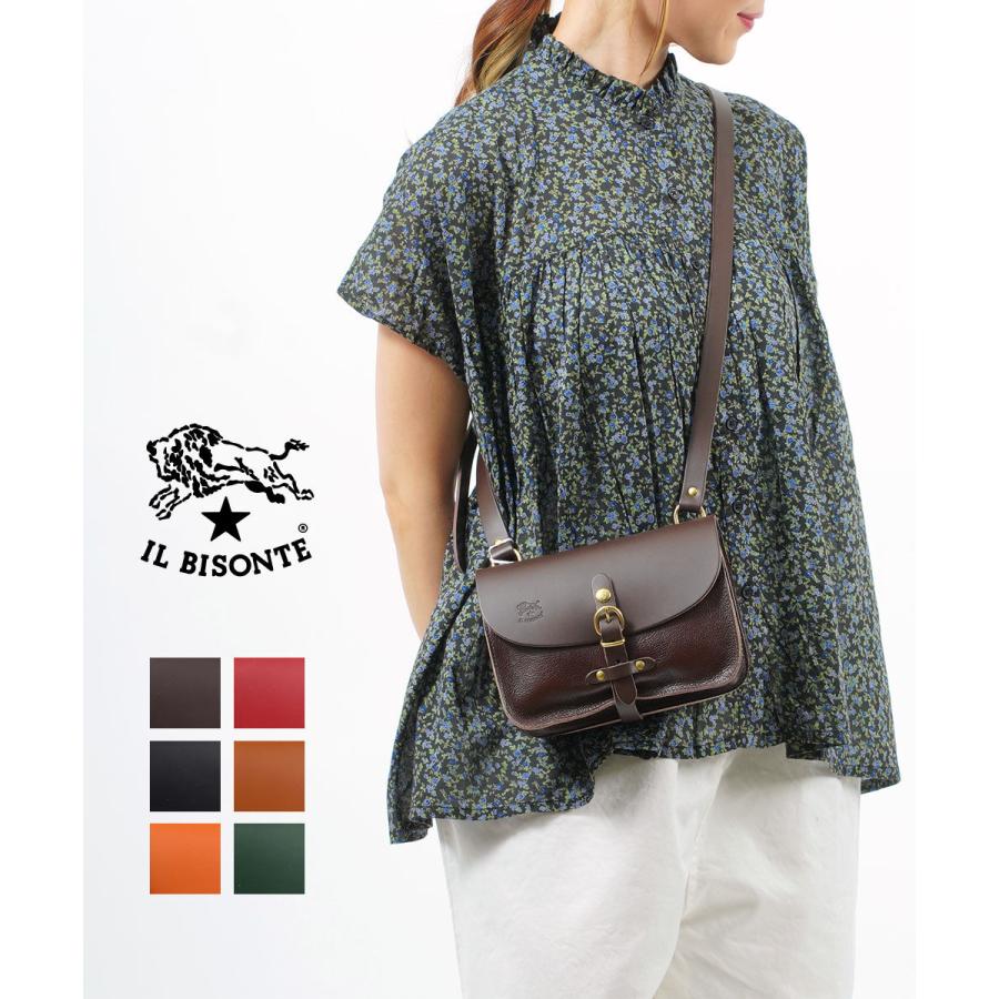 IL BISONTE（イルビゾンテ） ショルダーバッグ ポシェット クロス