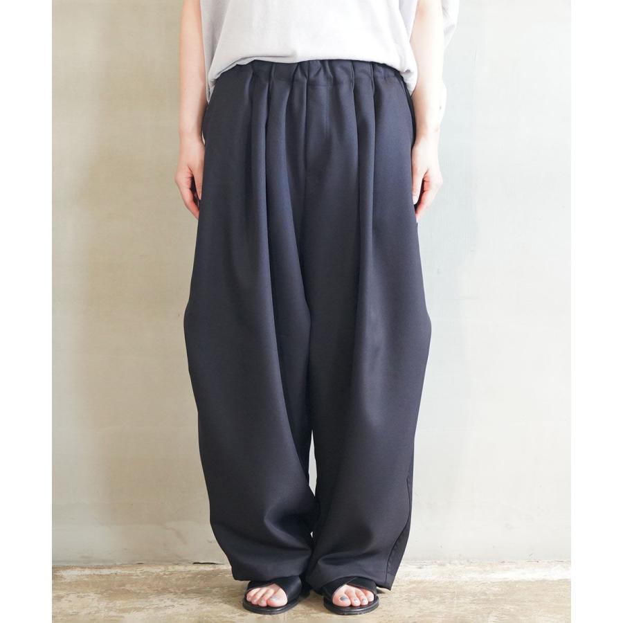 ミズイロインド ワイドカーゴパンツ mizuiro ind 2025秋冬新作