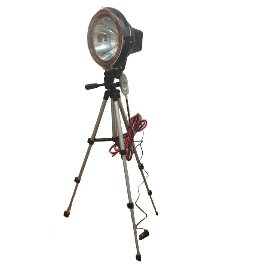 HID 7インチ 55w ライトトラップ 12vシガーソケット 三脚付き 5mコード