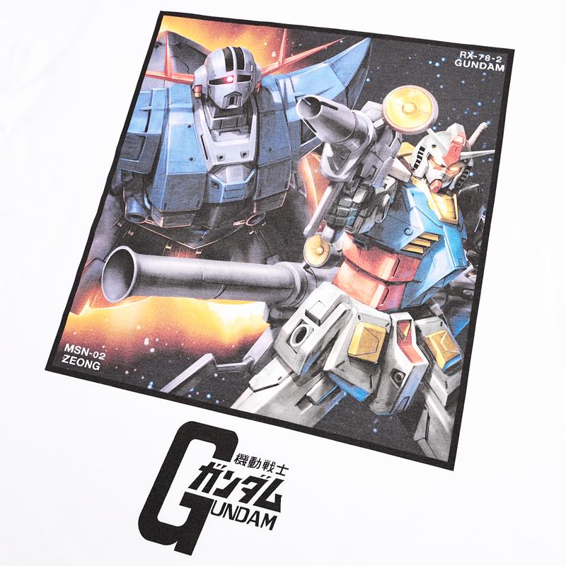 機動戦士ガンダム Tシャツ 半袖 RX-78-2 GUNDAM ジオング 地球防衛軍