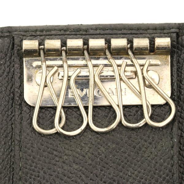 ブルガリ BVLGARI 6連キーケース レザー ブラック 小物 車 鍵 B-zero