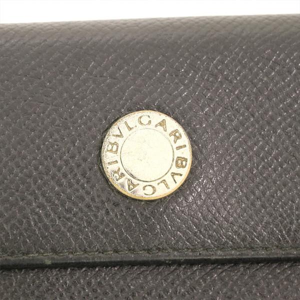 ブルガリ BVLGARI 6連キーケース レザー ブラック 小物 車 鍵 B-zero