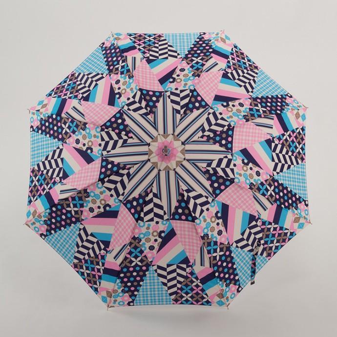 estaa/エスタ × mt 雨傘 長傘 (UV) マスキングテープ柄 カレイド