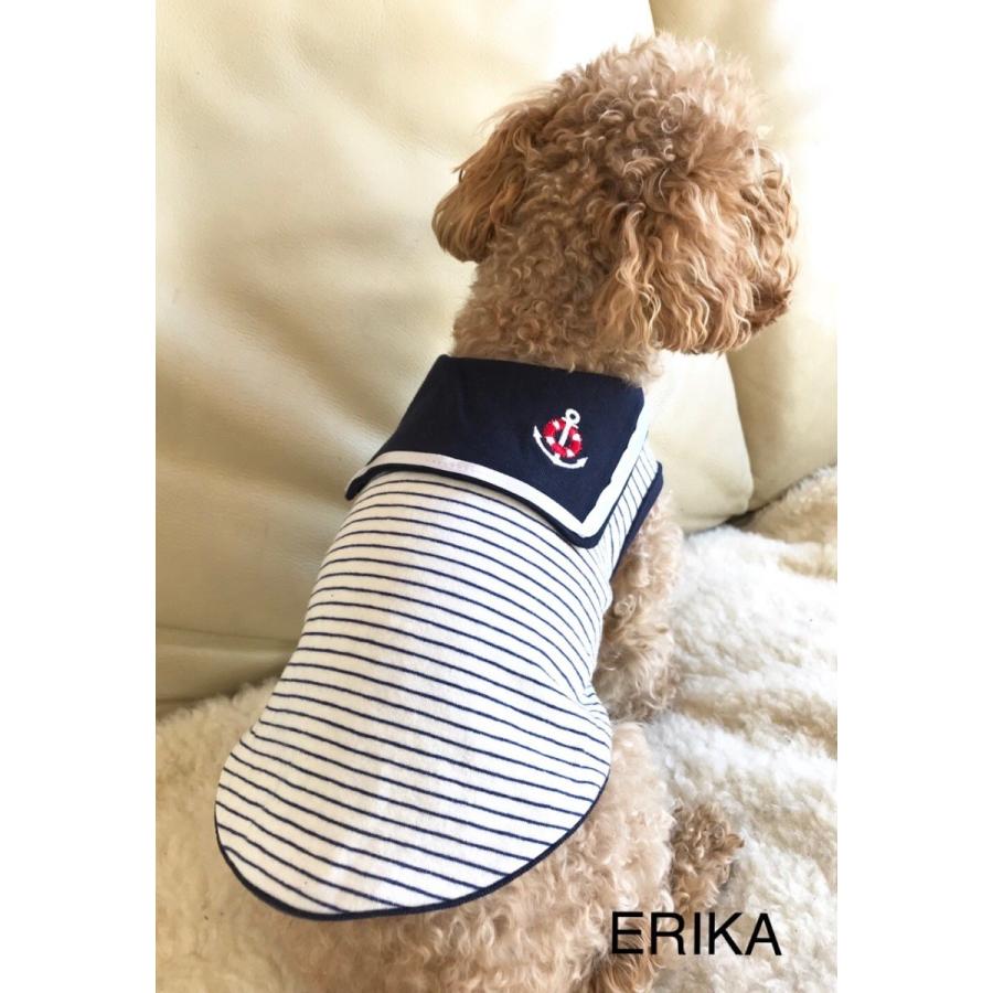 犬服 SS わんこの普段着マリン