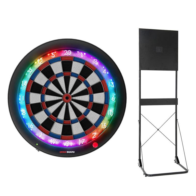 ダーツボード セット グランボード3s ブルー & ダーツボードスタンド