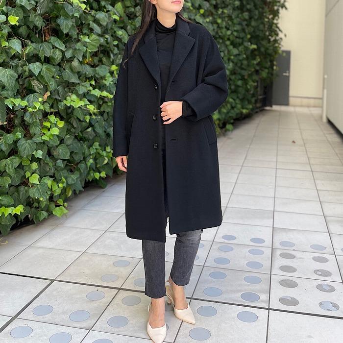 TICCA（ティッカ） シングルテントコート レディース 秋冬 BEIGE BLACK