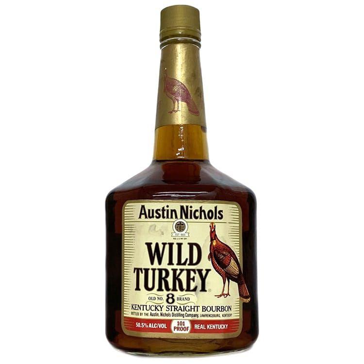 旧ラベルWILD TURKEY 8年 バーボンウイスキー 101プルーフ未開封