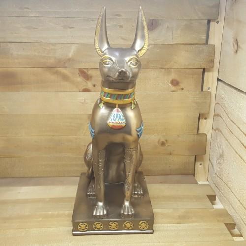 エジプト神話 アヌビス神 ブロンズ像 動物型 置物 古代エジプト