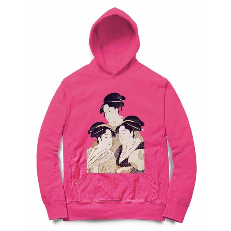 浮世絵・江戸時代・芸者】メンズ パーカー : FOX REPUBLIC - 通販