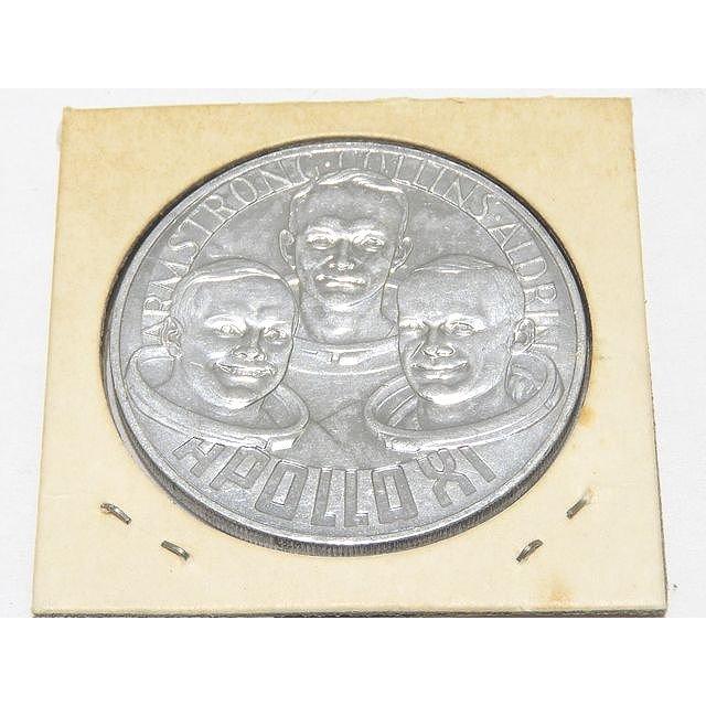 アポロ11号月面到達記念メダル詳細不明 超貴重 アポロ11号月