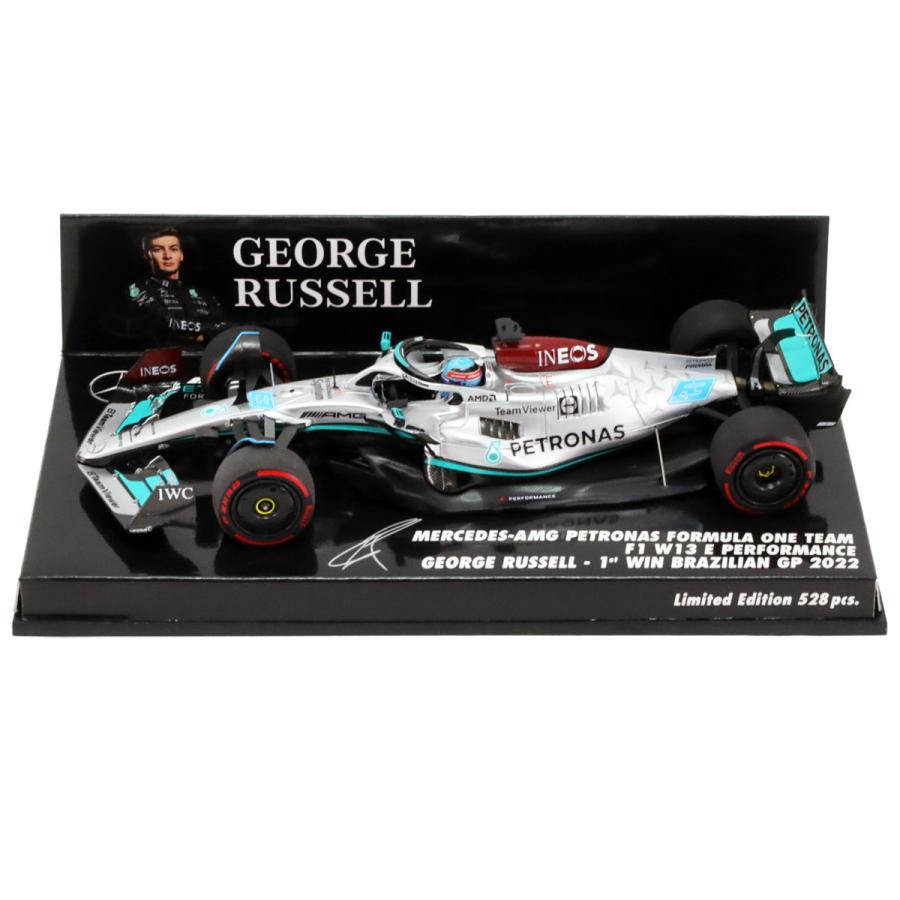 ミニチャンプス 1/43 2022年 メルセデス AMG W13 ジョージ ラッセル