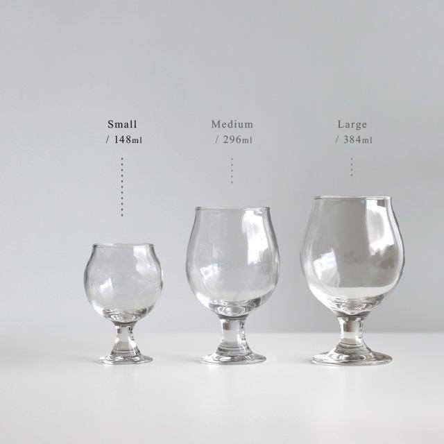 気取りすぎない 丸いステムグラス小(ワイングラス ミニ おしゃれ