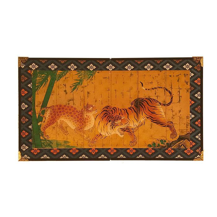 干支虎の図屏風2022年干支屏風