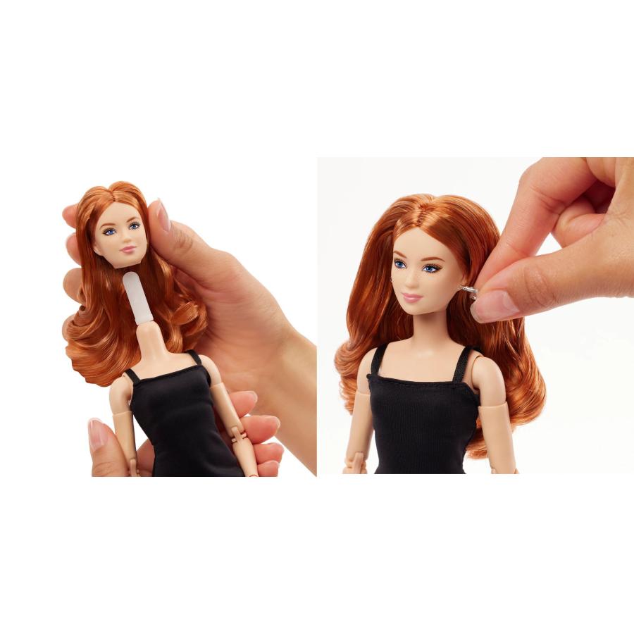 バービー ベーシック 2025 レッドブラウンヘア 赤毛 低身長 ポーザブル