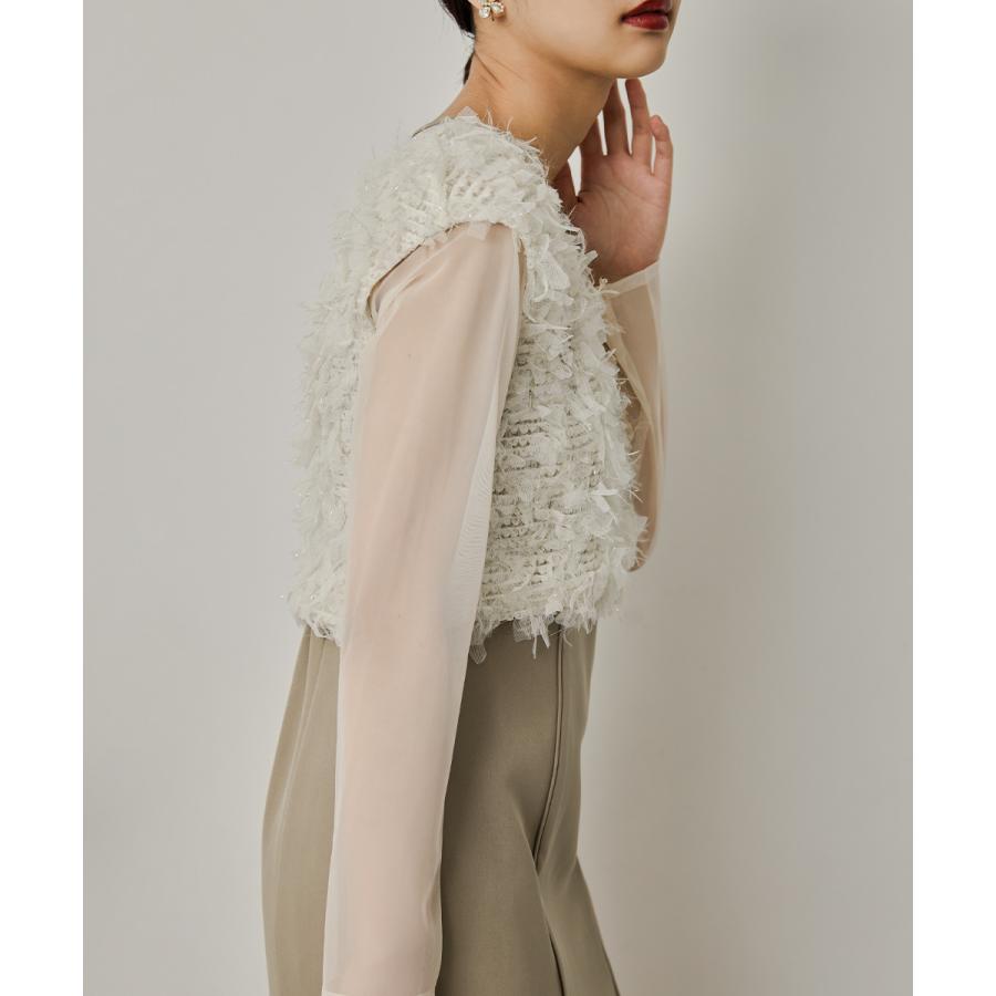 niana（ニアナ） フリンジグリッターベストセットドレス パーティー