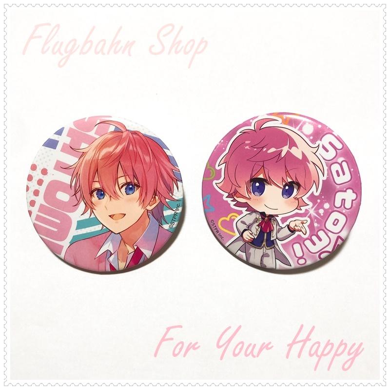 すとぷり さとみ 缶バッチ 2021 newyear デフォ にゅーいやー すとぷり