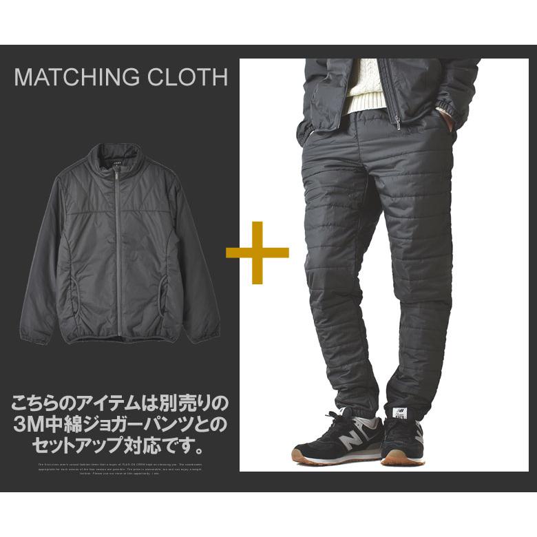 FLAG ON CREW シンサレート 中綿ジャケット 撥水 防風 透湿 ブルゾン