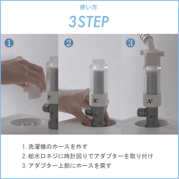 特典付/フィルターセット Noend オーガニックファインバブル 洗濯機
