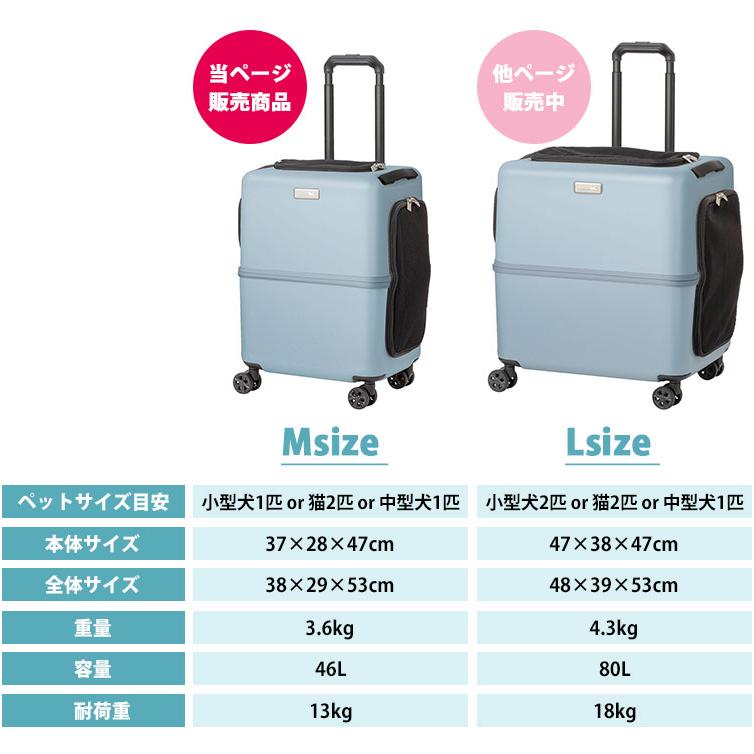 豪華特典付/ペットキャリー PETiCO iCO Mサイズ （小型犬1匹/中型犬1匹