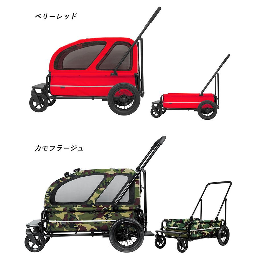 エアバギーフォーペット キャリッジ 2点セット （台車・ルーフ