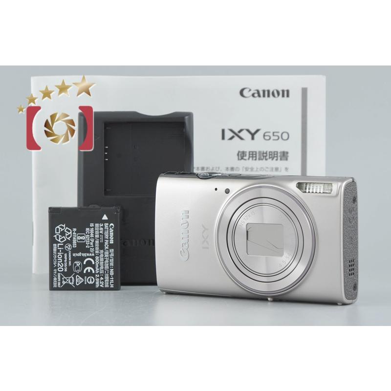 Canon IXY650 デジタルカメラ シルバー 箱つき CANON IXY 650