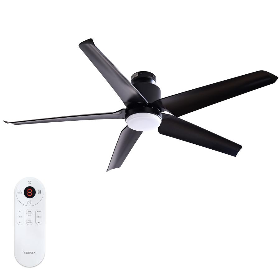 VENTOTA シーリングファンライト リモコン付き DCモーター搭載 静か 5